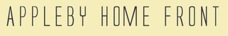 Appleby Home Front - Bringing People Together, Strengthening Communities