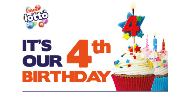 It's Lincs Lotto 4th Birthday Raffle